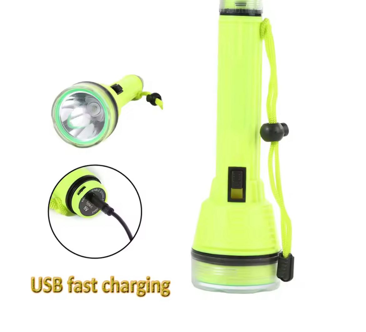 Miniatura 8 de LINTERNA ACUATICA 20cm QB-656